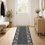 Jooksurug flornes kootud hall zigzag 80 x 250 cm pp 7 mm