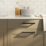 Kapi k&auml;epidemed 20 tk, must, 128 mm, roostevaba teras