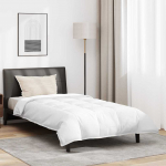 2-in-1 &uuml;hepoolsed tekk padjaga 2 pcs valge down feather