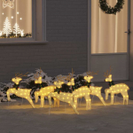 Led puhlid 6 pcs kuldne kangas