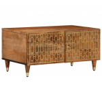 Kohvilaud, 80 x 50 x 40 cm, mangopuit