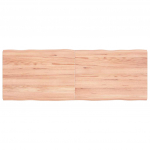 Lauaplaat, helepruun, 140 x 50 x (2-4) cm, t&ouml;&ouml;deldud t&auml;ispuit