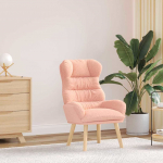 Tugitool roosa 69 x 74 x 93 cm sherpa kangas