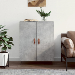 Puhvetkapp, betoonhall, 69,5 x 34 x 90 cm, tehispuit