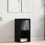 Lp hoiukast must tamm 71x34x36 cm engineered wood