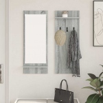Seinale kinnitatav riidepuu hall sonoma 70 x 10 x 90 cm