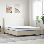 Madrats valge 200 x 180 x 17 cm pu vaht