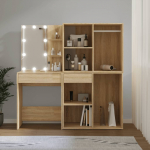 Led tualettlaud 2 kapiga, sonoma tamm, tehispuit