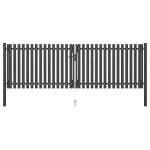 Aiav&auml;rav, terasest, 400 x 100 cm, antratsiithall