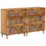 K&otilde;ide 2 pcs neutraalne 60 x 33 x 75 cm tugev mango puu
