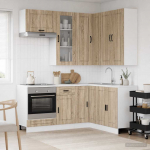 K&ouml;&ouml;k &uuml;ksus porto 8 pcs sonoma tamm tehispuit