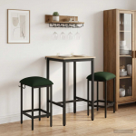 Baaritool 2 tk tumeroheline 40 x 32 x 64 cm tehispuit