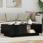 Kohvilaud must tamm 95 x 55 x 31 cm tehispuit
