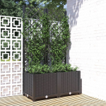 Aia lillepott v&otilde;rega, must, 80 x 40 x 136 cm, pp