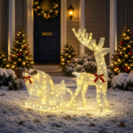 P&otilde;dra t&otilde;ukesaan loviisa 200 led-i soe valge 70 x 26 x 128,5 cm
