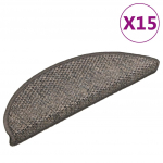 Isekleepuv trepivaip, 15 tk, 56x17x3 cm, pruun-beež