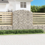 Kaarekujuline gabioonkorv, 200x50x200/220 cm, tsingitud raud