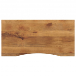 Kumerusega lauaplaat, 120x60x2,5 cm, t&ouml;&ouml;tlemata mangopuit