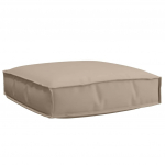 Kaubaaluse istmepadi pruunikashall 60 x 60 x 12 cm