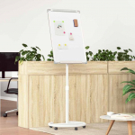 Magnetiline valge tahvel valge ja hall 62 x 62 x 195 cm eps