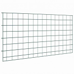 Tiikide aiapink 5 pcs roheline 100 x 50 cm teras