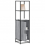 Highboard hall sonoma projekteeritud puit ja metall