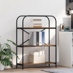 Raamatukapp vana puit 80 x 30 x 109 cm tehispuit