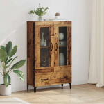 K&otilde;rgushein sahtliga vana puit 70 x 31 x 115 cm