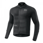 Rockbros Fall/Winter Long Sleeve Cycling Jacket M - Black