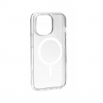 Puro Cover in TPU+PC "LITE MAG" with Magsafe for iPhone 16E, transparent