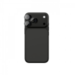 AmazingThing Lens Glass for iPhone 17 Pro / Pro Max with Gray Aluminum Frame
