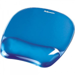 MOUSE PAD CRYSTAL GEL/BLUE 9114120 FELLOWES - 077511911415