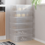 Plastist hoiukastid 6 tk, 25 l, virnastatavad