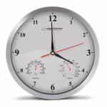 Esperanza EHC008W Mechanical Wall Clock, Round, White