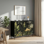 K&otilde;ide rhenen must tamm 102 x 33 x 76 cm tehispuit