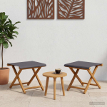 Deck chair 2 pcs tugev eukal&uuml;pti puit hall