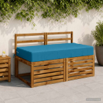 Istmepadi soest 100% pol&uuml;ester helesinine 120 x 60 x 15 cm