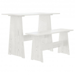 S&ouml;&ouml;gilaud pingiga "reine", valge, m&auml;nnipuit