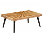 Kohvilaud, mangopuit, 90 x 55 x 36 cm