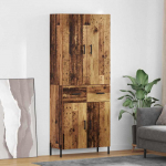 K&otilde;rgushein sahtliga vana puit 69,5 x 34 x 180 cm tehispuit