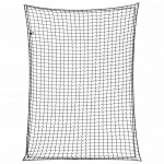 Haagisev&otilde;rk elastse n&ouml;&ouml;riga, must, 4 x 3 m, pp