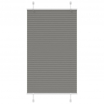 Plisseeritud ruloo antratsiit 75x150 cm kanga laius 74,4 cm