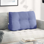 Seljatugi padi jeans sinine 80 x 24 x 50 cm kangas