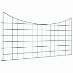 Tiikide aiapink 5 pcs roheline 100 x 50 cm teras