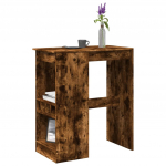 Baarilaud riiulitega suitsutatud tamm 90x47,5x103,5cm tehispuit