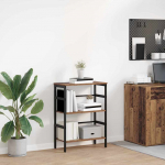 Raamatukapp vana puit 60 x 29,5 x 81 cm tehispuit