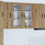 Seinakapp k&ouml;&ouml;ki 2 pcs k&auml;sit&ouml;&ouml;puu 40 x 31 x 80 cm tehispuit