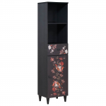 Vannitoa kapp mitmev&auml;rviline 38 x 33,5 x 160 cm tugev mango puu