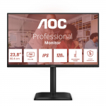 LCD Monitor|AOC| 60.5 cm (23.8")|1920 x 1080 pixels|Full HD|Native aspect ratio 16:9|LED|Flat|24E4U - 4038986142779