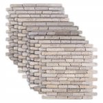 Mosaiik tellised kreemjas 30 x 30 cm marmor